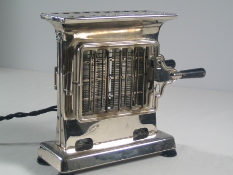 Therma Toaster chrom um 1920